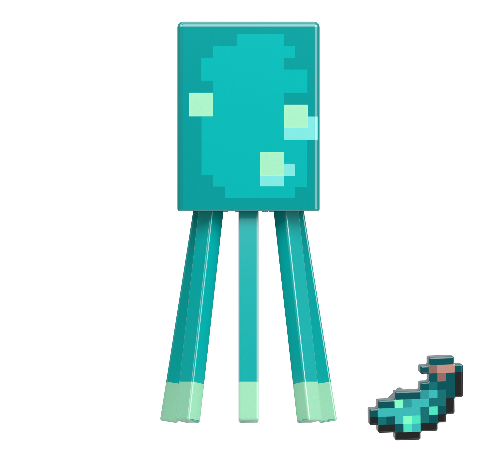 Фигурка Minecraft Светящийся Спрут - фото 1