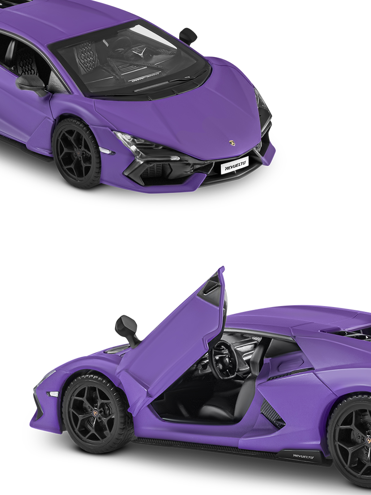 Автомобиль АВТОпанорама Lamborghini Revuelto 1:24 JB1251761 - фото 30