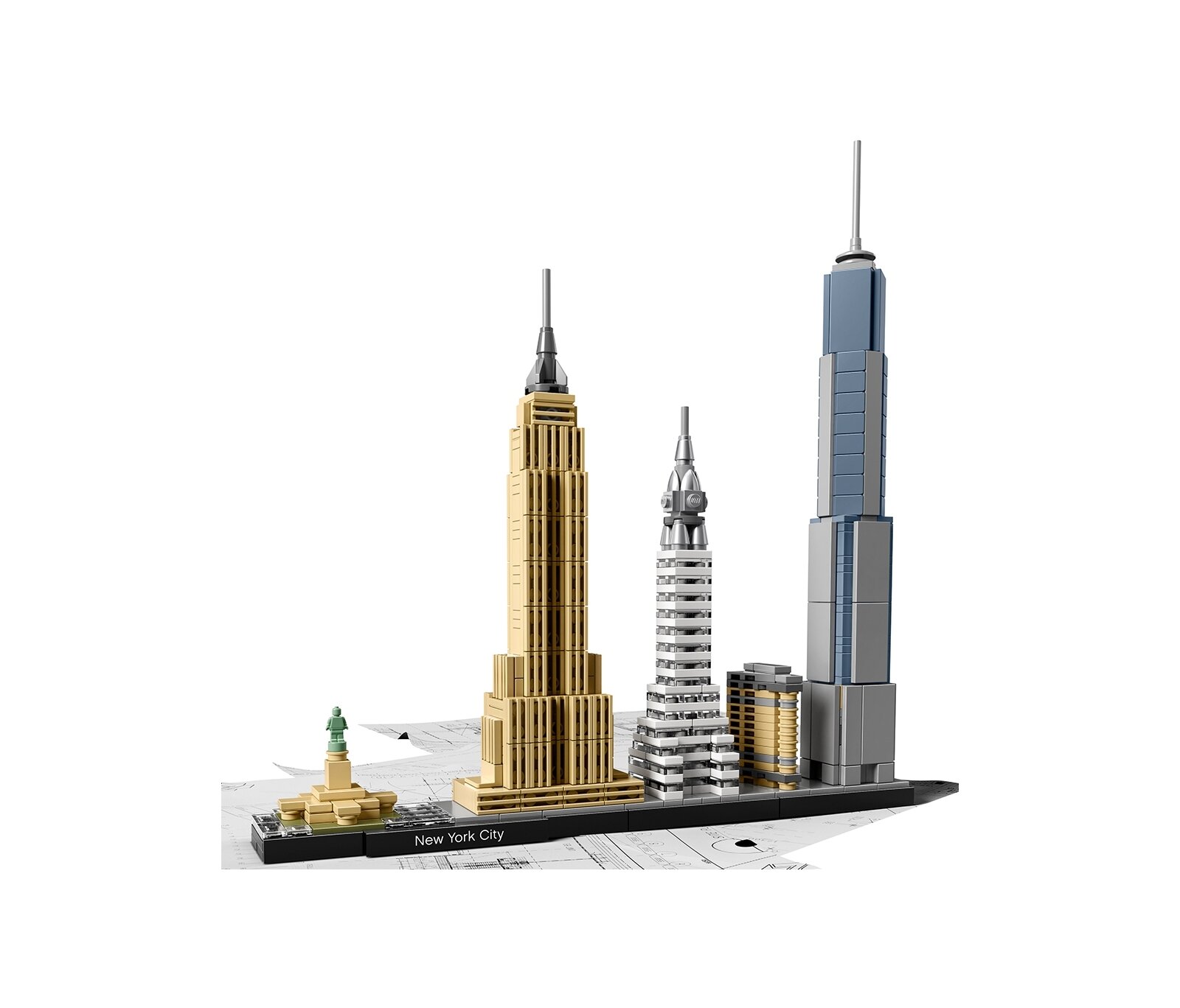 Конструктор LEGO Architecture Нью Йорк 21028 550 дет. - фото 1