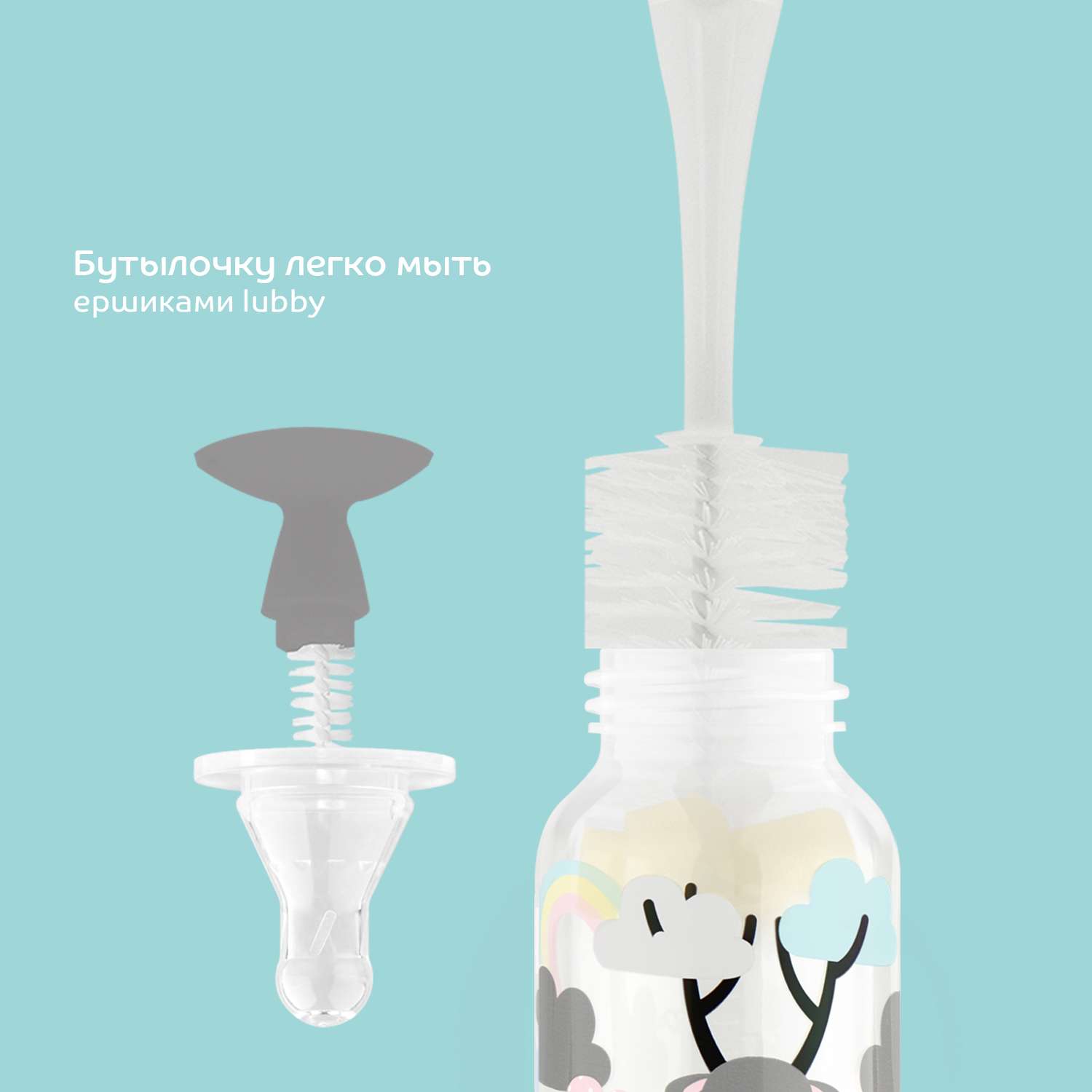 Бутылочка Lubby 250 мл - фото 9