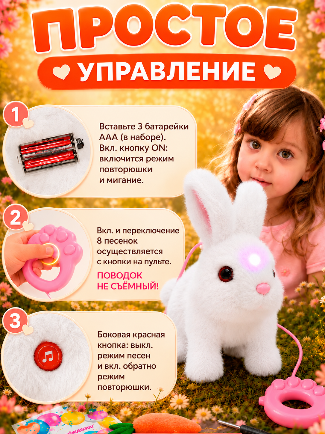 Мягкая игрушка FAVORITSTAR DESIGN Зайчик - фото 9