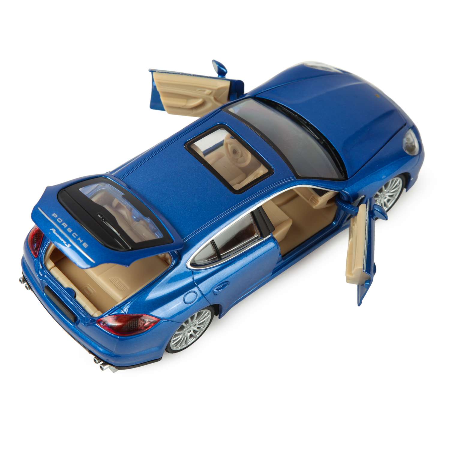 Автомобиль Mobicaro Porsche 1:24 синий 68245A - фото 7