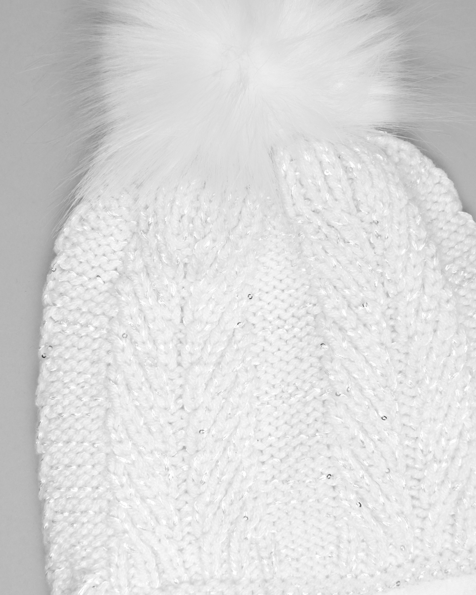 Шапка Futurino с пайетками W24FU4-12644kg-F0 - фото 4