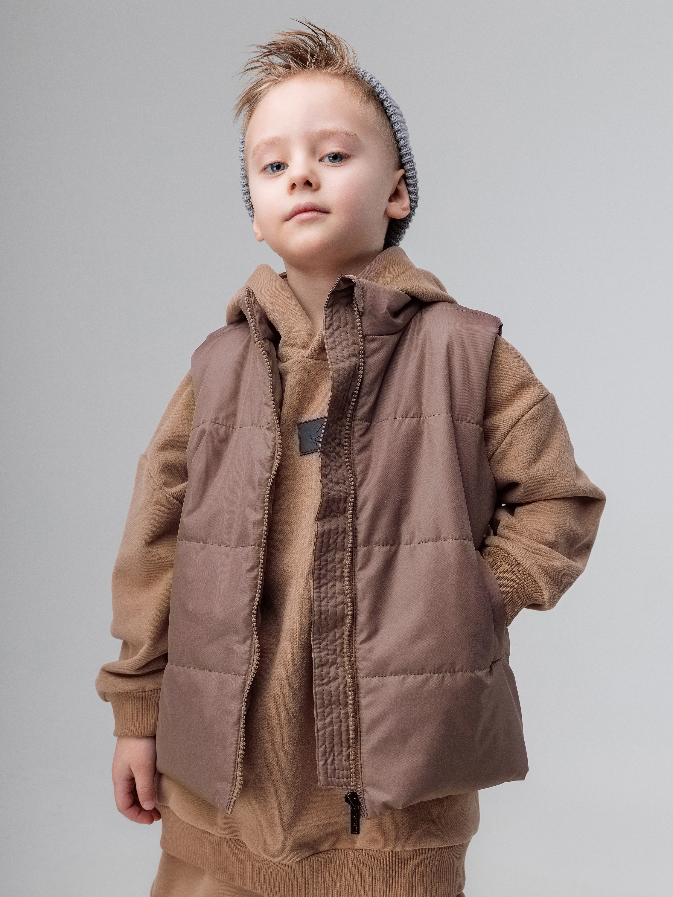 Жилет Bodo 14-55МU_какао - фото 3