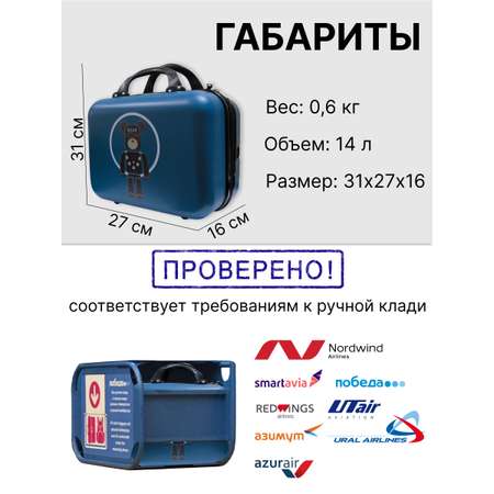 Чемодан LATS Медведь