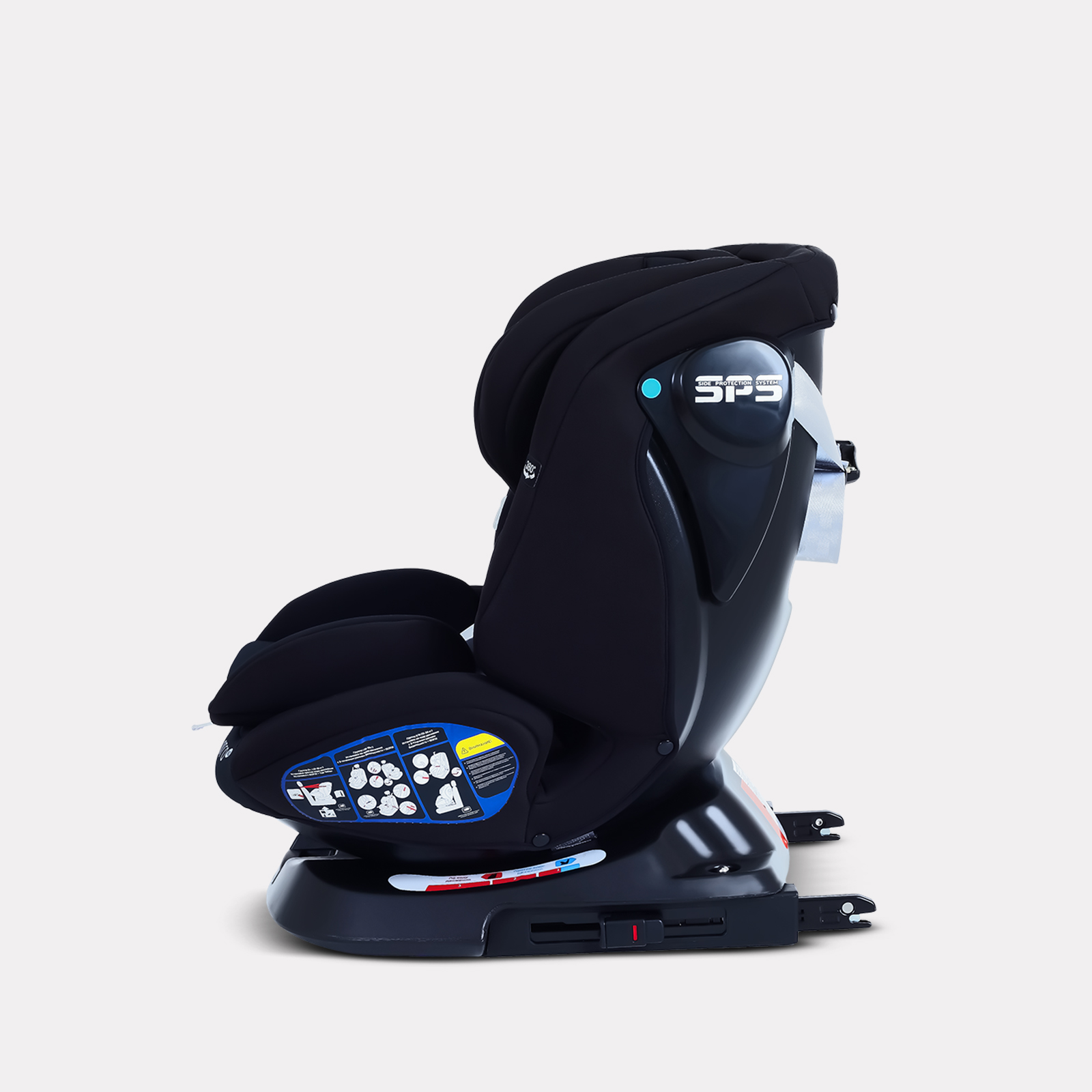 Автокресло Rant NITRO New isofix Isofix 0+/1/2/3 (0-36 кг) черный - фото 5