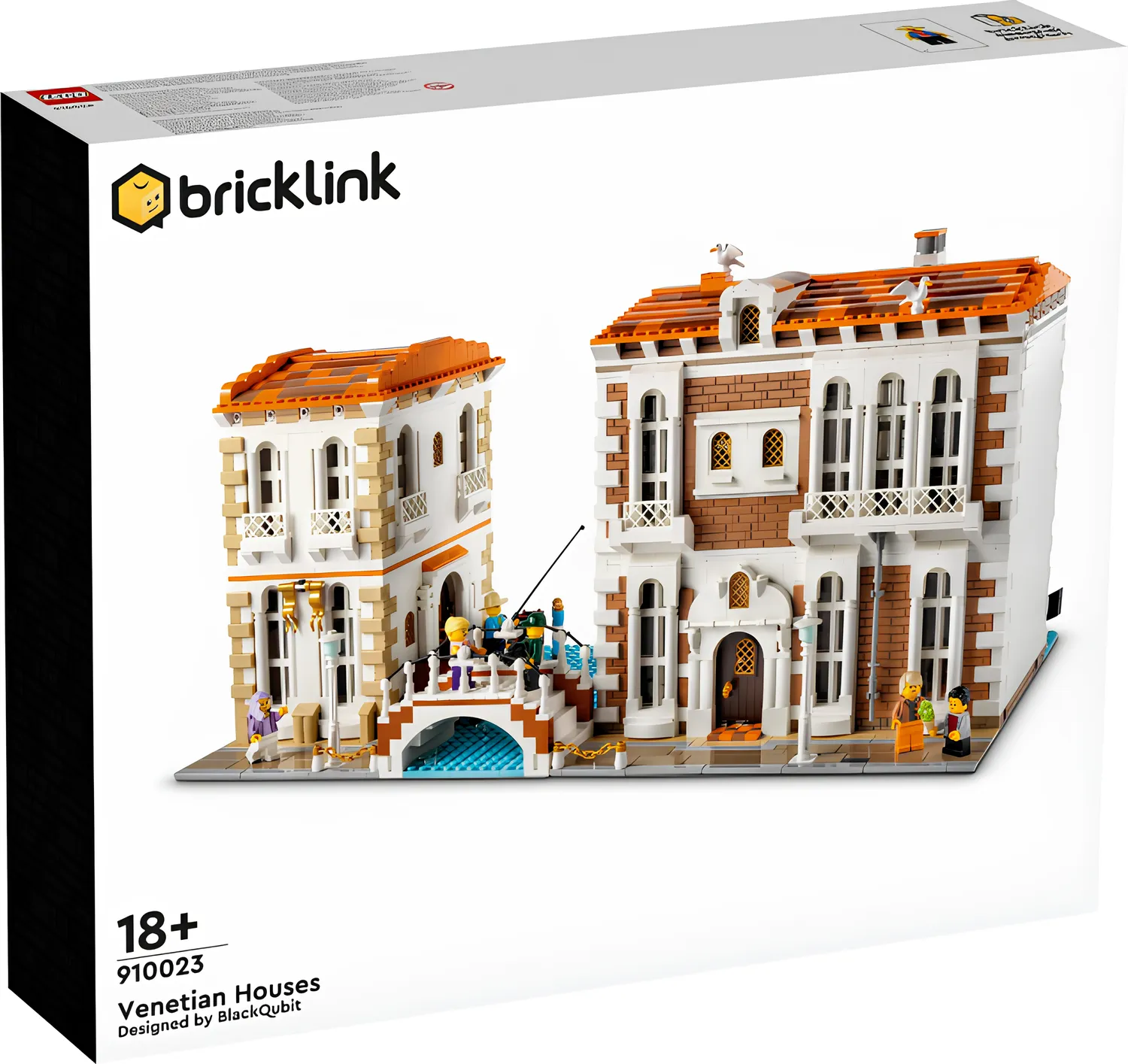 Изображение товара Конструктор LEGO Bricklink Венецианские дома 3407 деталей, ограниченный выпуск Изображение товара Конструктор LEGO Bricklink Венецианские дома 3407 деталей, ограниченный выпуск