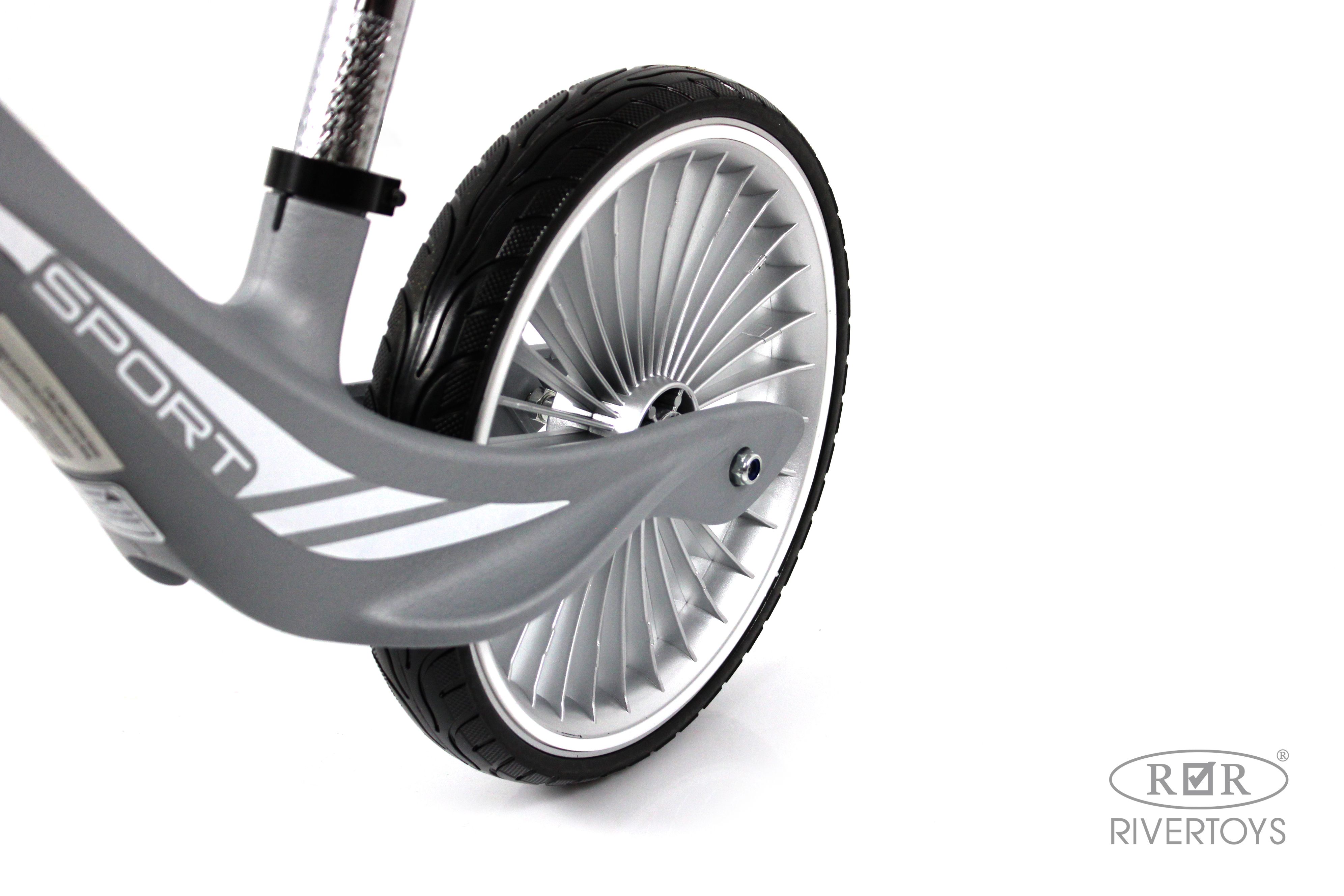 Двухколесный беговел RIVERTOYS 12 дюймов - фото 7