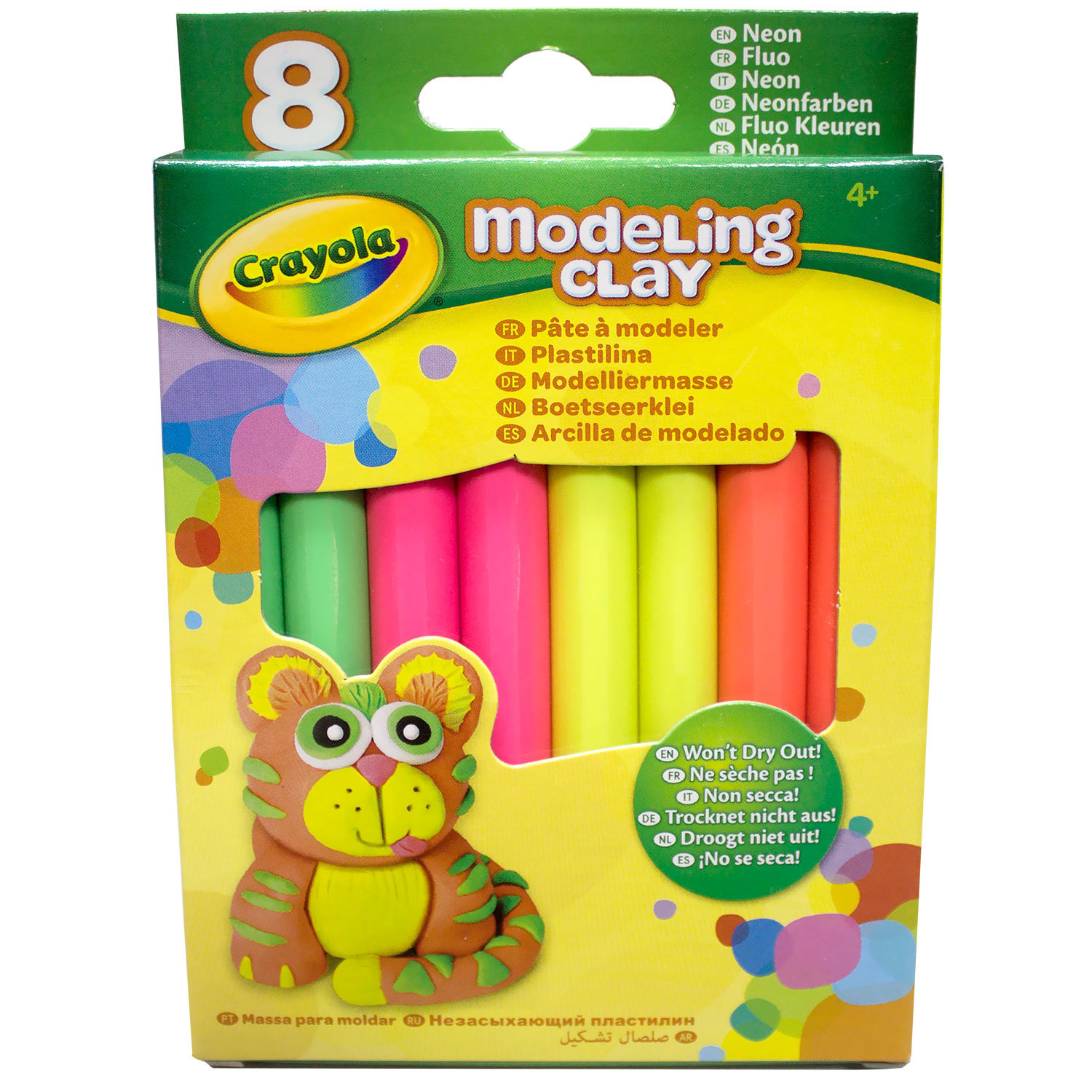 Пластилин Crayola 8 цв. в ассортименте - фото 9