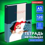 Тетрадь со сменным блоком Brauberg клетка 120 лист.