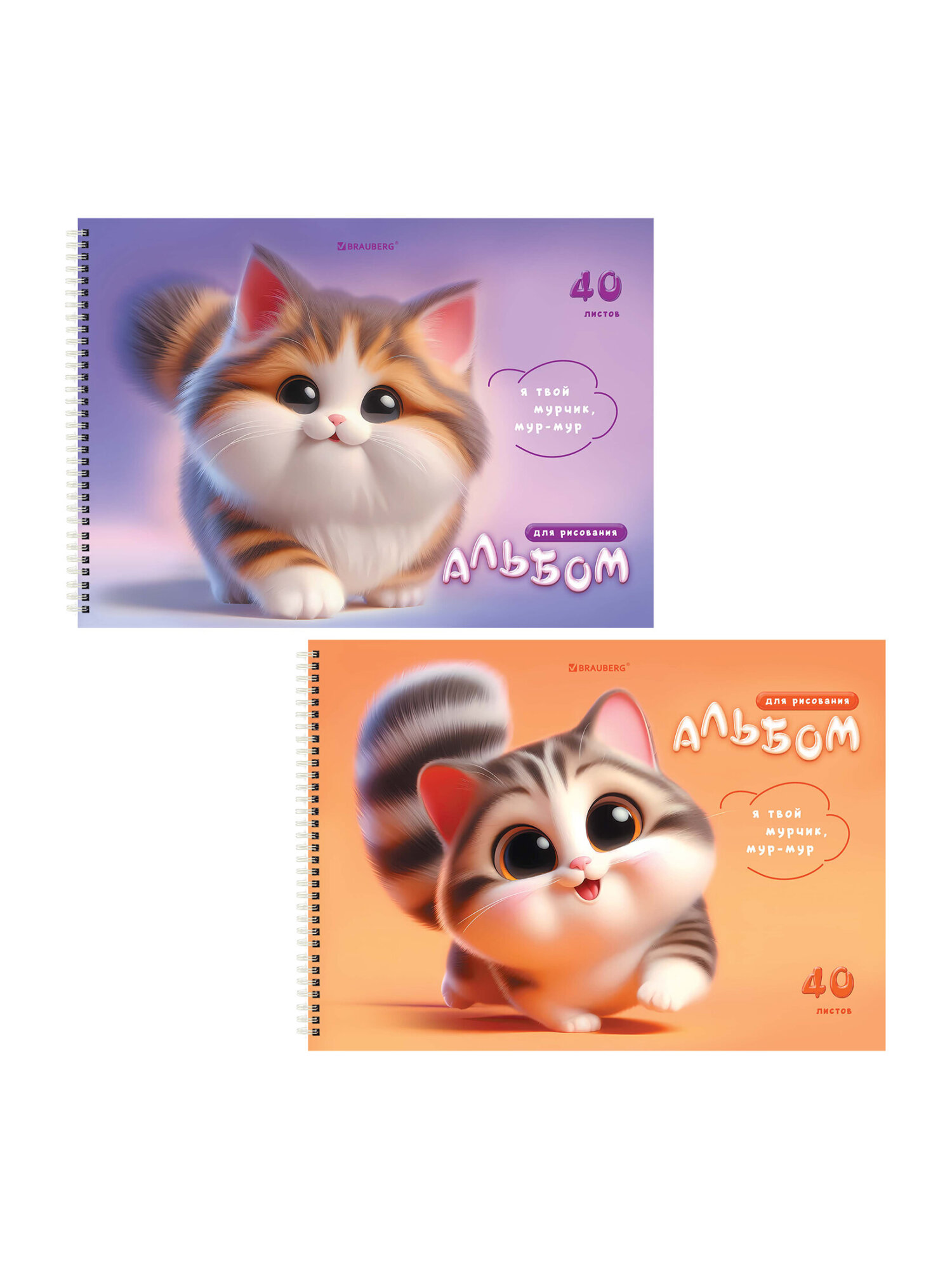 Альбом Brauberg А4 40 лист. 2 шт. - фото 2