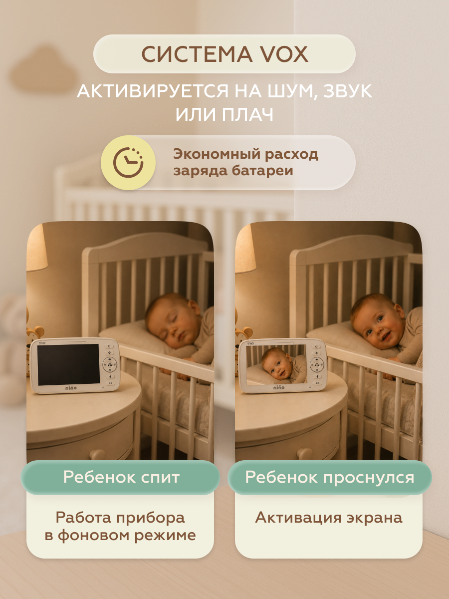 Видеоняня nino SM530Q - фото 7