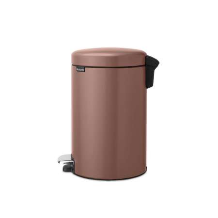 Бак мусорный Brabantia NewIcon с педалью светло-коричневый 12л 234002