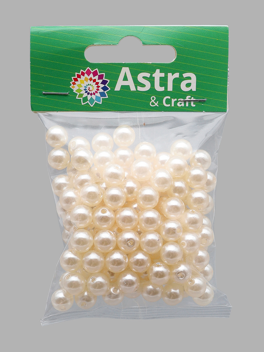 Набор для творчества Astra Craft бусины 8 мм 25 г круглые - фото 5