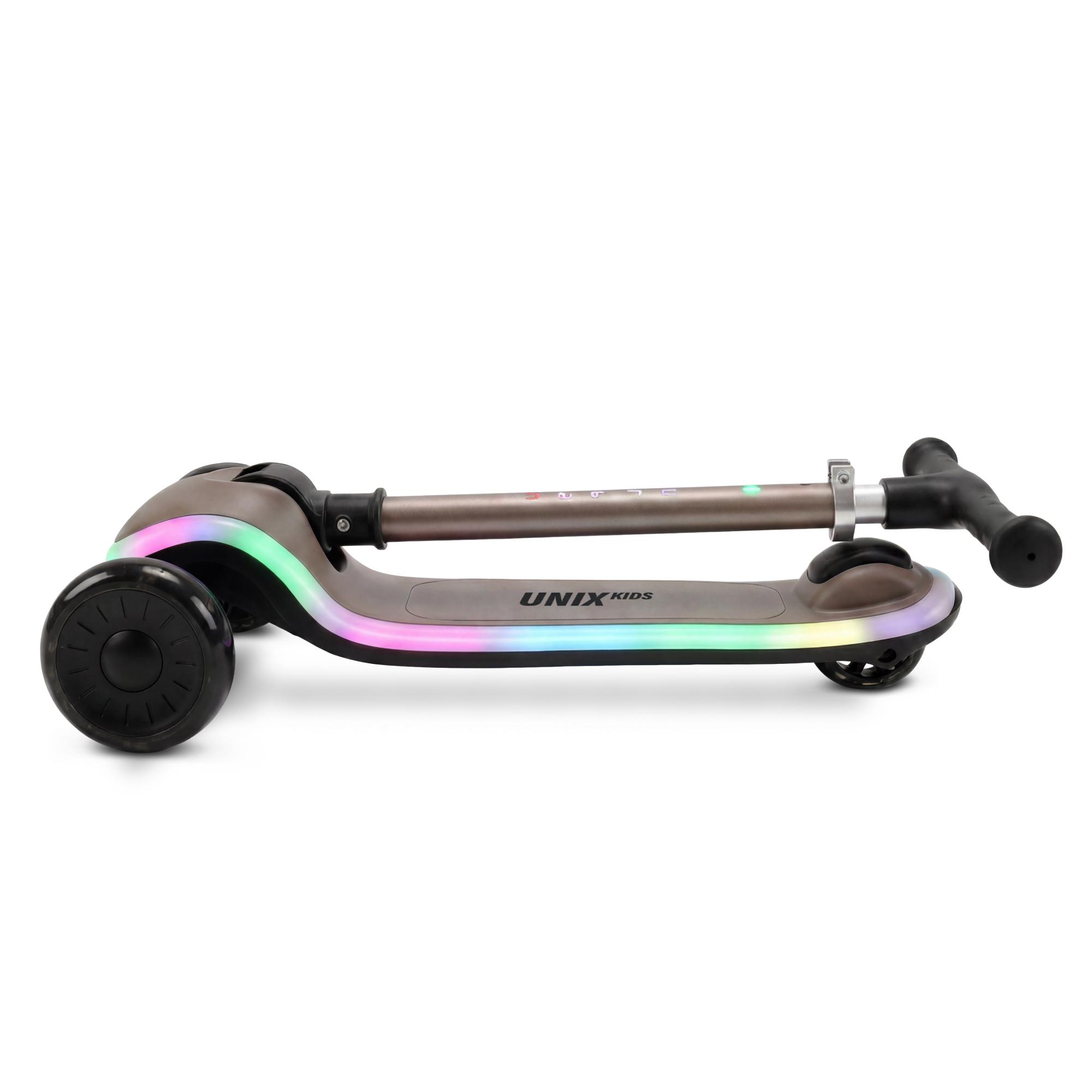 Городской самокат UNIX Kids трехколесный - фото 17