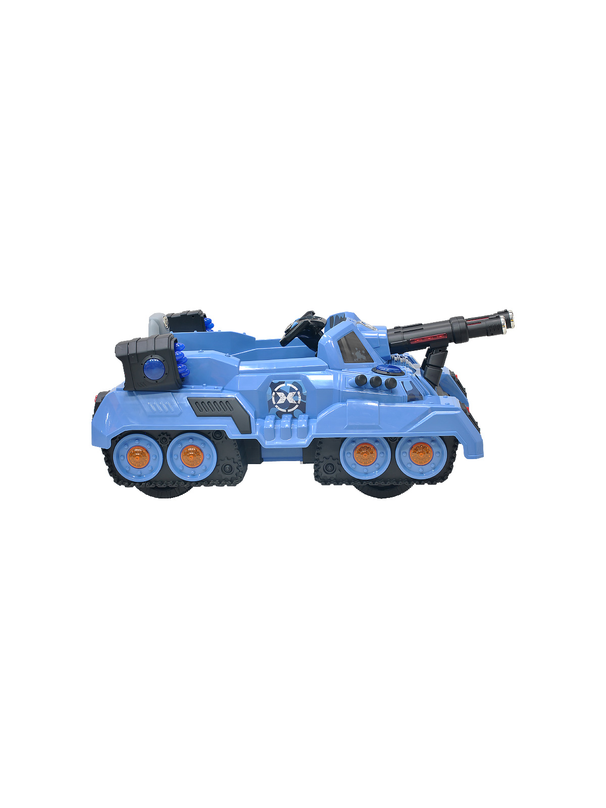 Автомобиль EVERFLO Tank Blue - фото 3