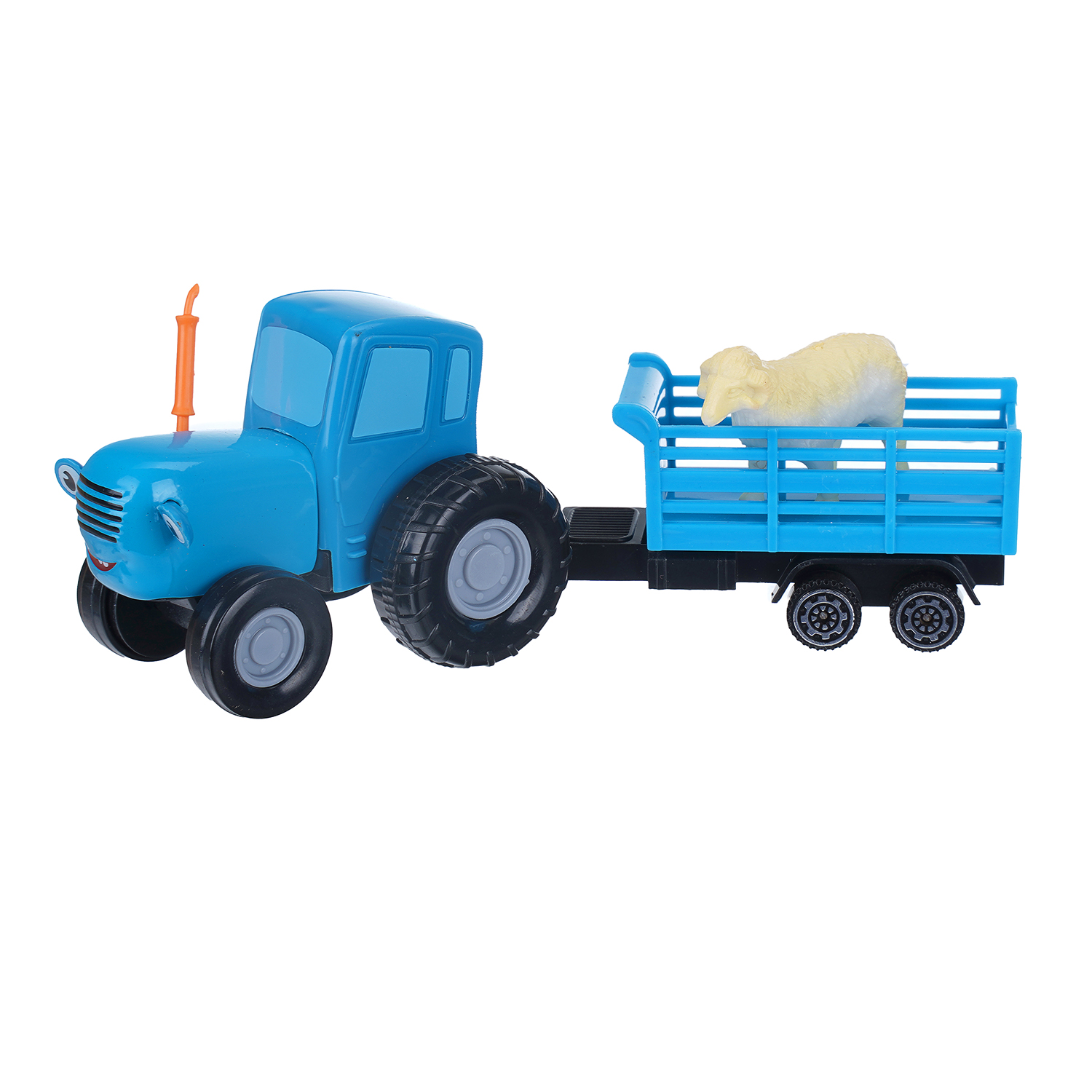 Трактор Технопарк Синий трактор 412593 - фото 5