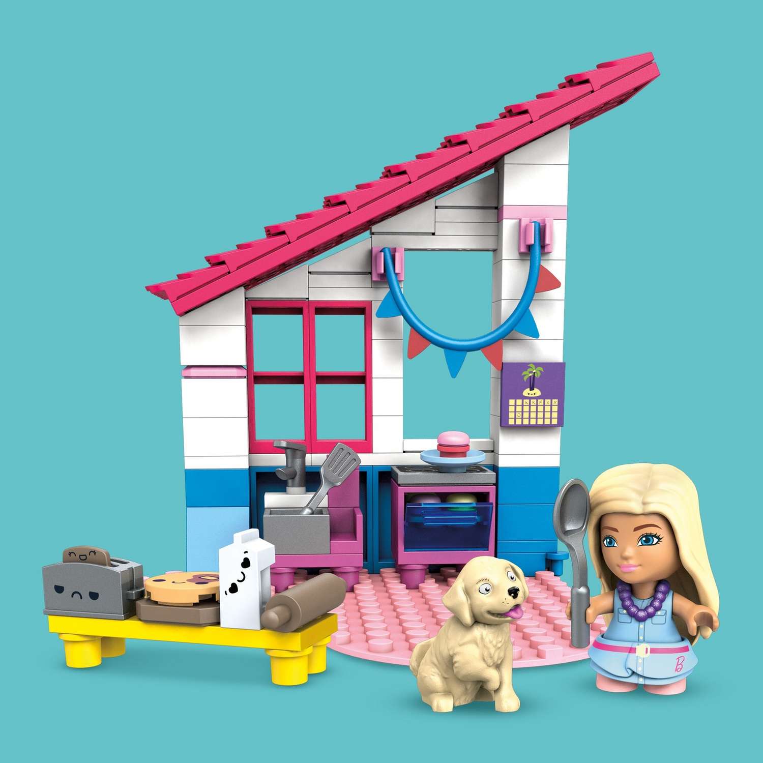 Конструктор Mega Construx Barbie Домик мечты 303 дет. - фото 7