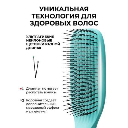 Массажная расческа I LOVE MY HAIR