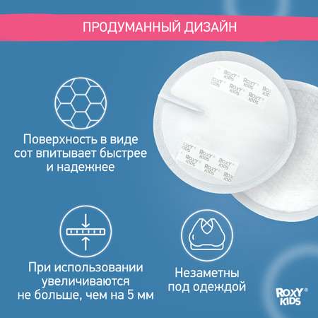 Прокладки для груди ROXY-KIDS ночные лактационные 120 мл 36 шт