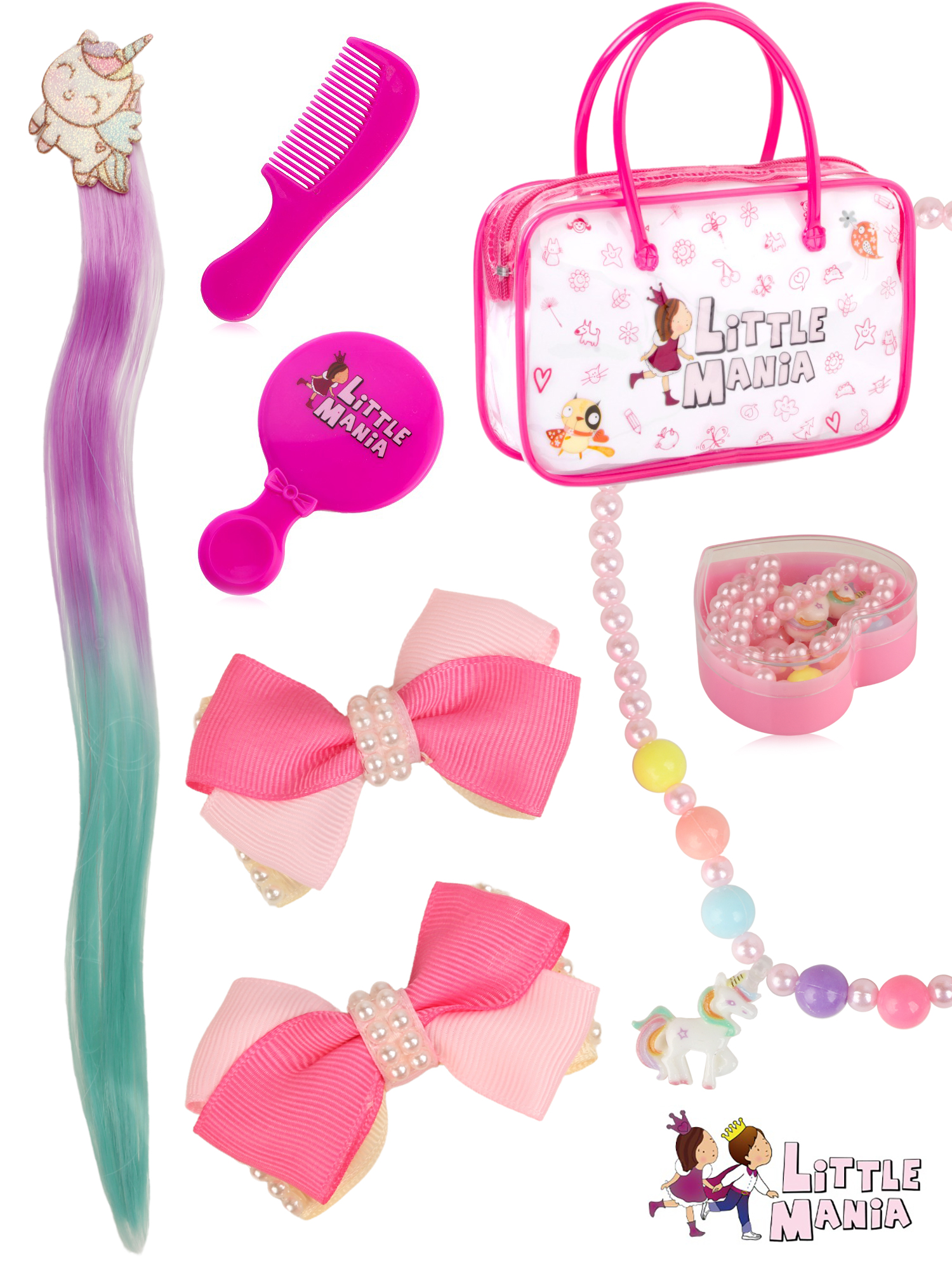 Набор аксессуаров для девочки Little Mania LMSET4-003-Ariana - фото 1