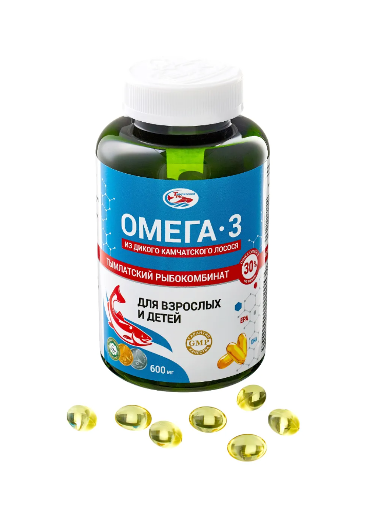 Омега 3 Тымлатский рыбокомбинат из дикого камчатского лосося - фото 2