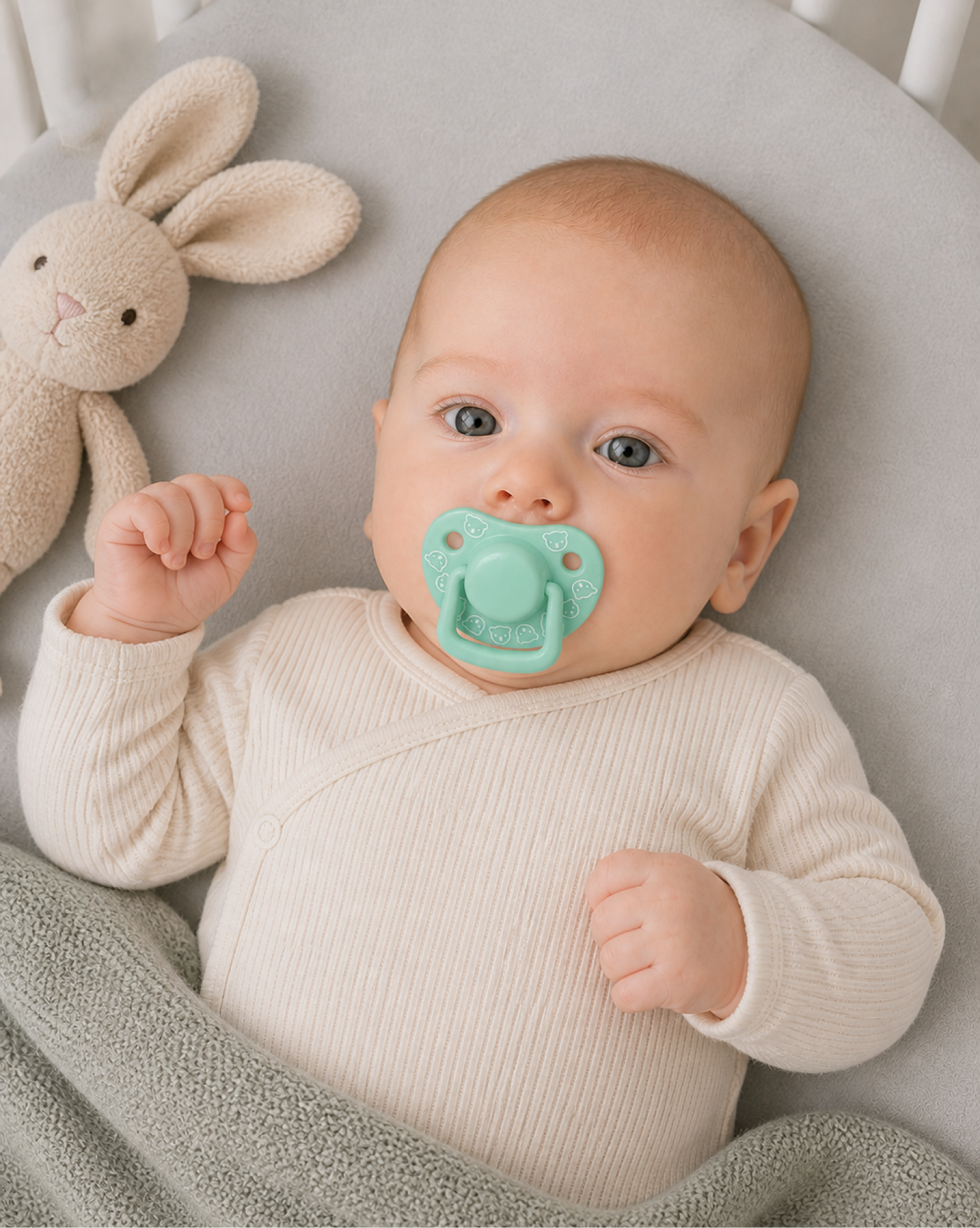 Пустышка BabyGo силикон классическая от 6 мес. 2 шт. - фото 5