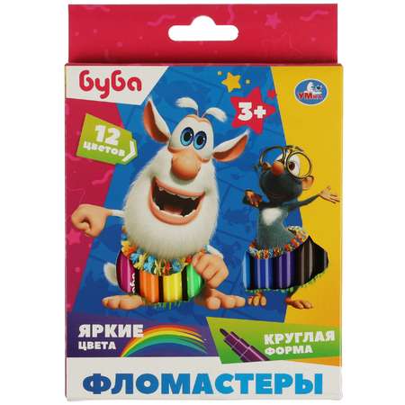 Фломастеры УМка 12 цв.