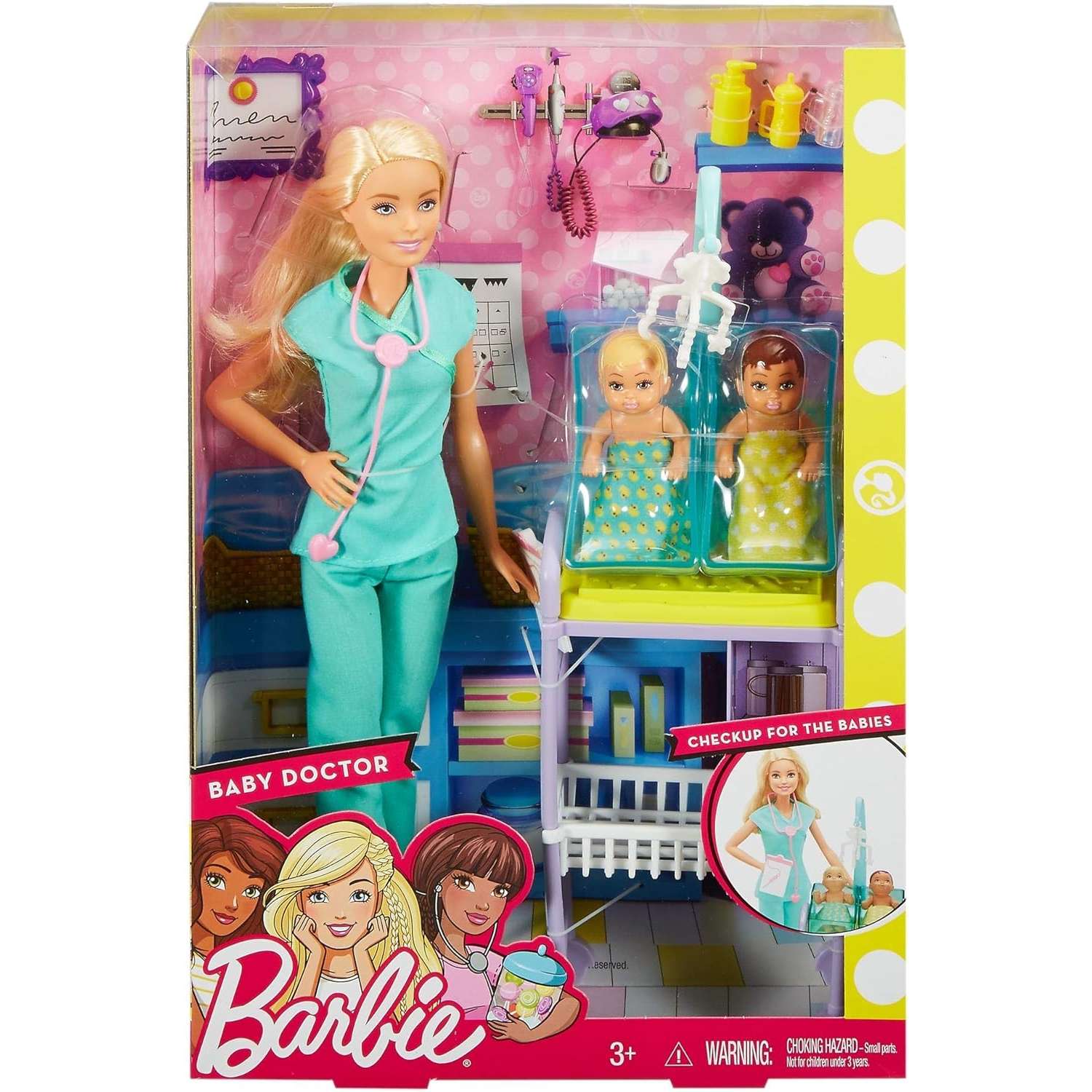 Кукла модельная Barbie Педиатр GKH23 - фото 6