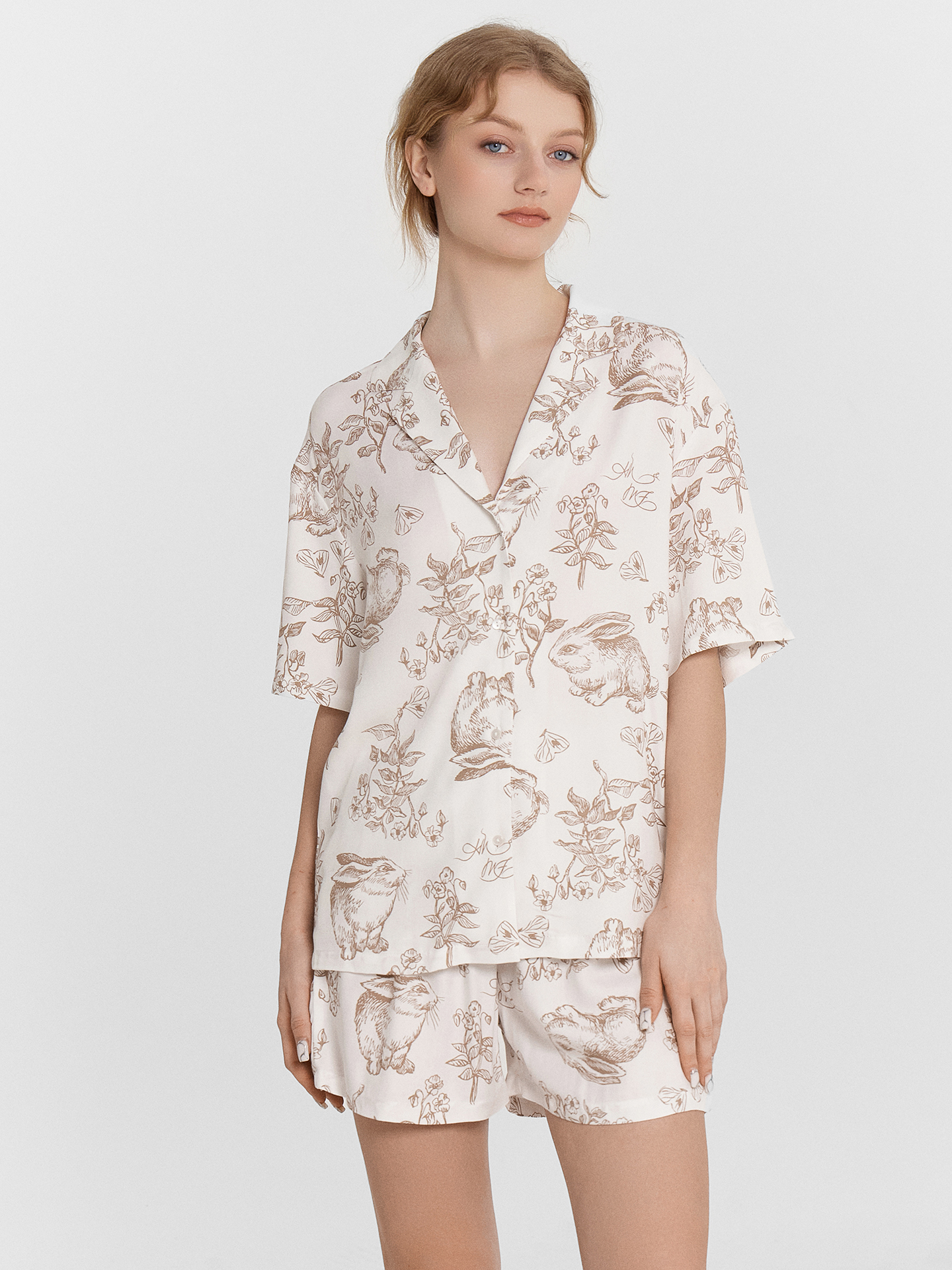 Пижама Mark Formelle (Марк Формэль) 592460-2/кролики на молочном - фото 5