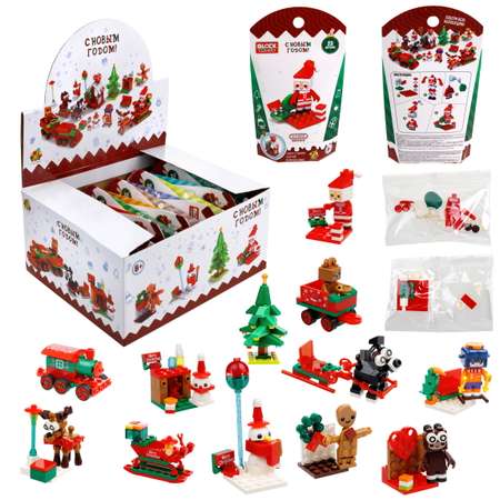 Конструктор 1TOY Blockformers Новый год блочный