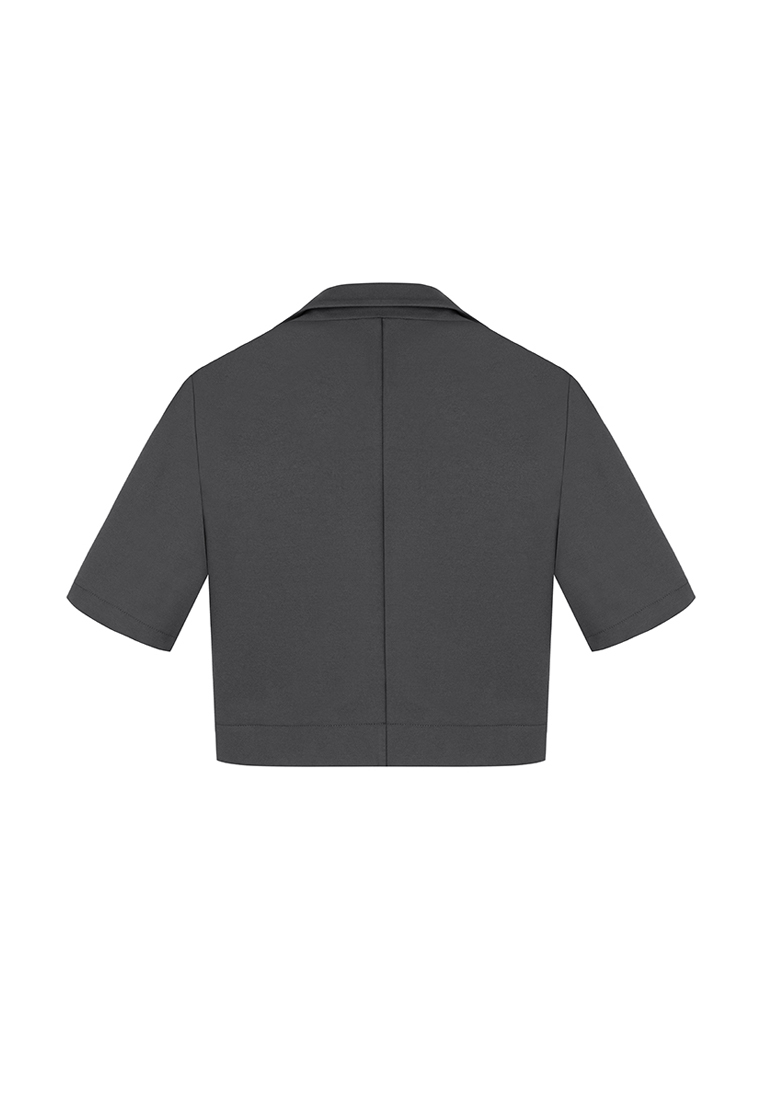 Жакет Stylish AMADEO AJ-1085-серый - фото 2