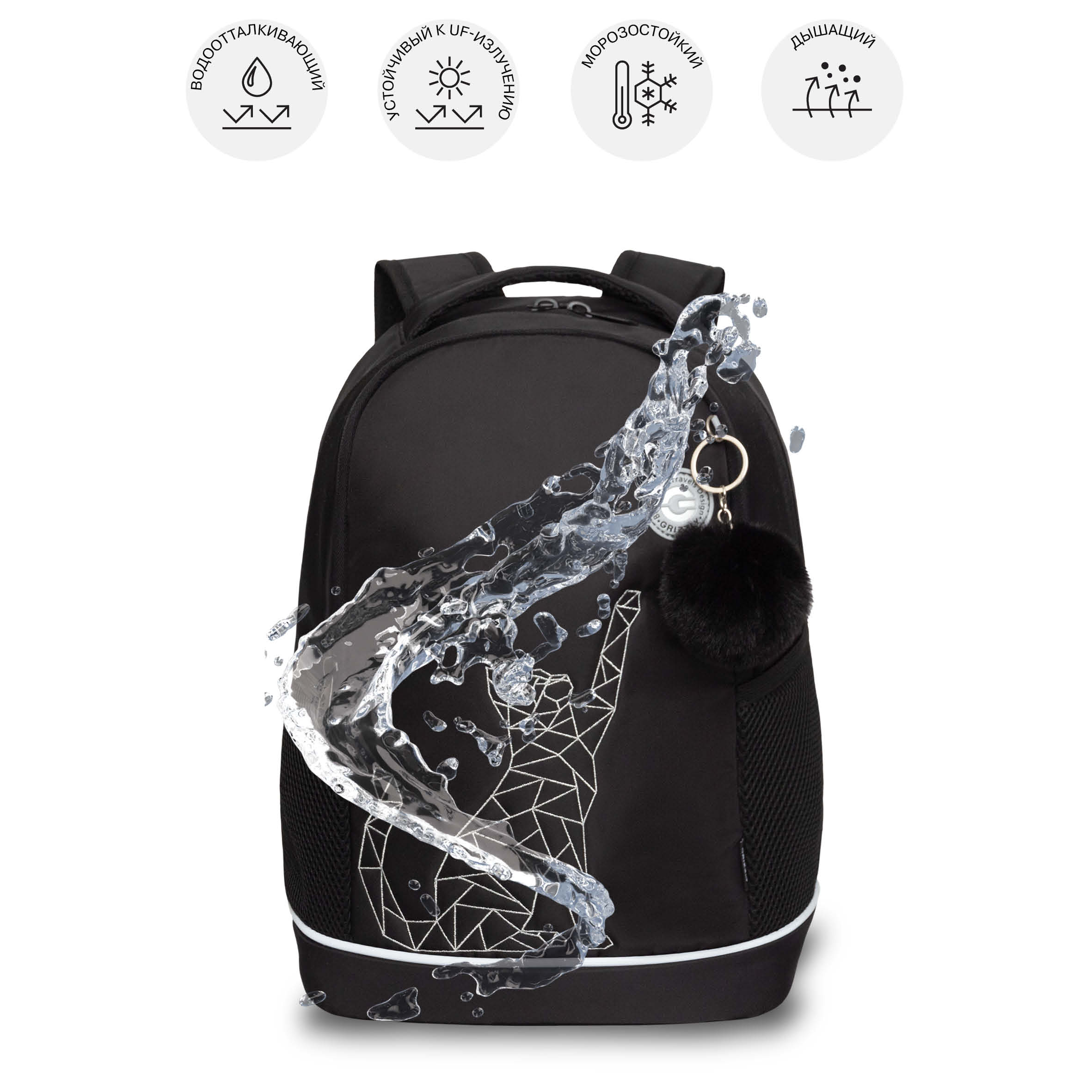 Рюкзак Grizzly для девочки - фото 8