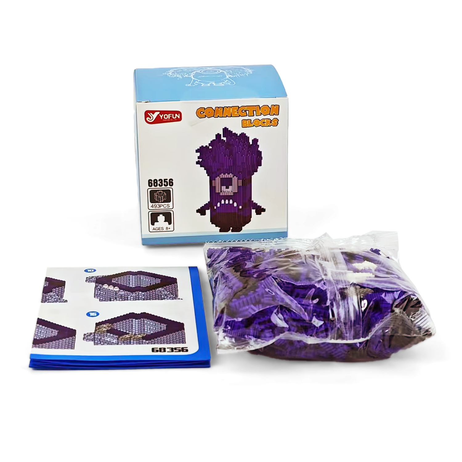 Конструктор Миньон Фиолетовый - фото 2