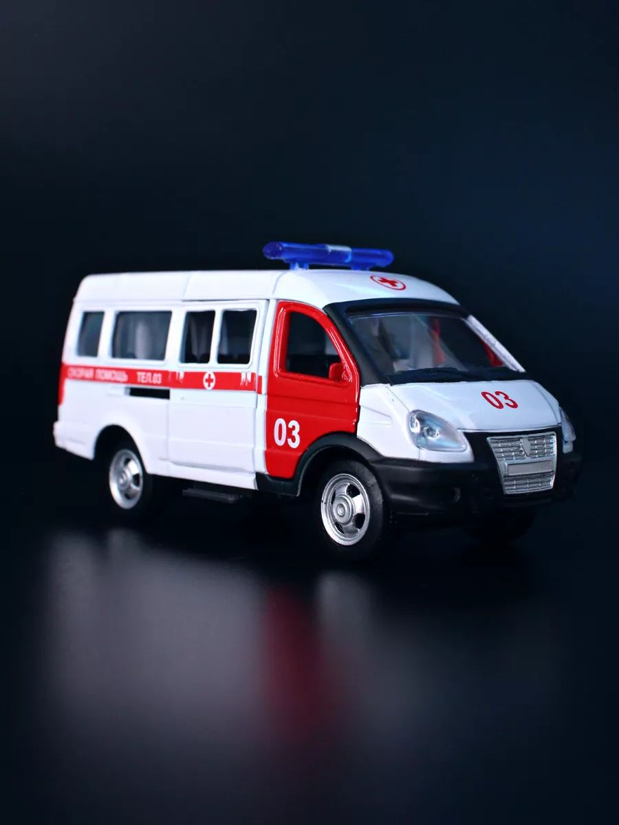 Автомобиль Play Smart Газель 1:50 в ассортименте 6404A - фото 6