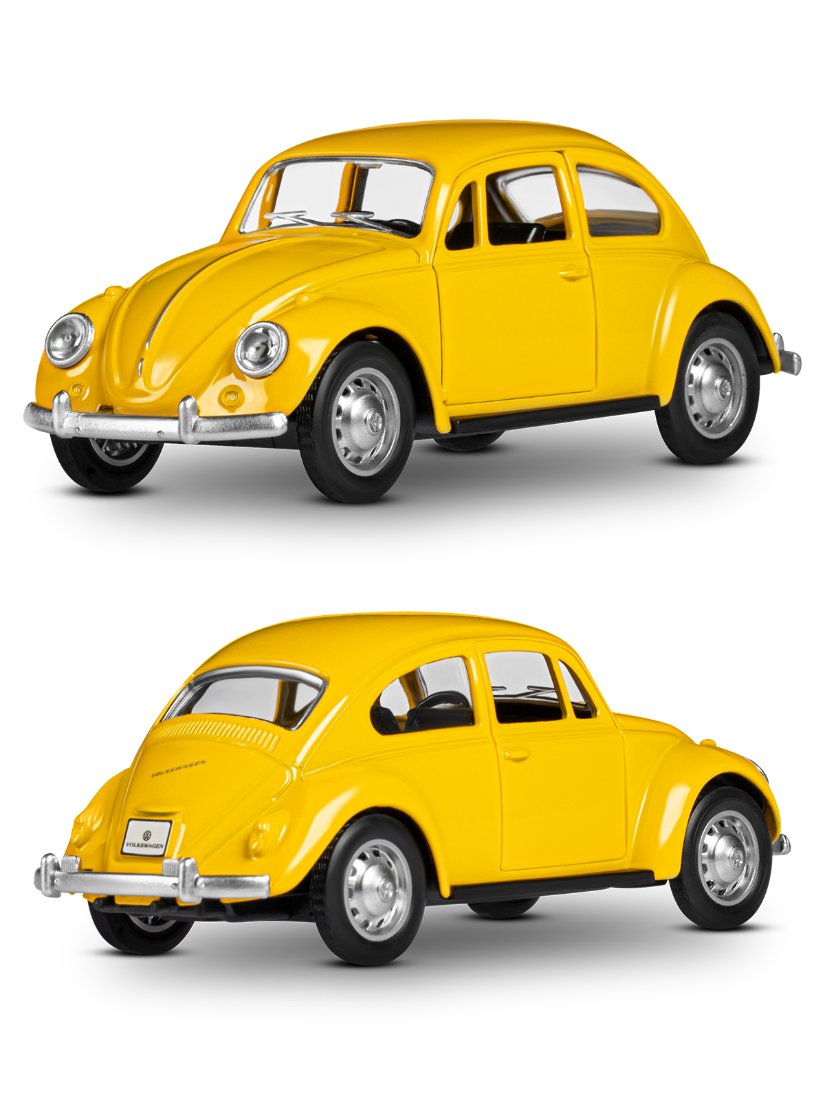 Автомобиль АВТОпанорама Volkswagen Classical Beetle 1967 1:36 JB1251751 - фото 12