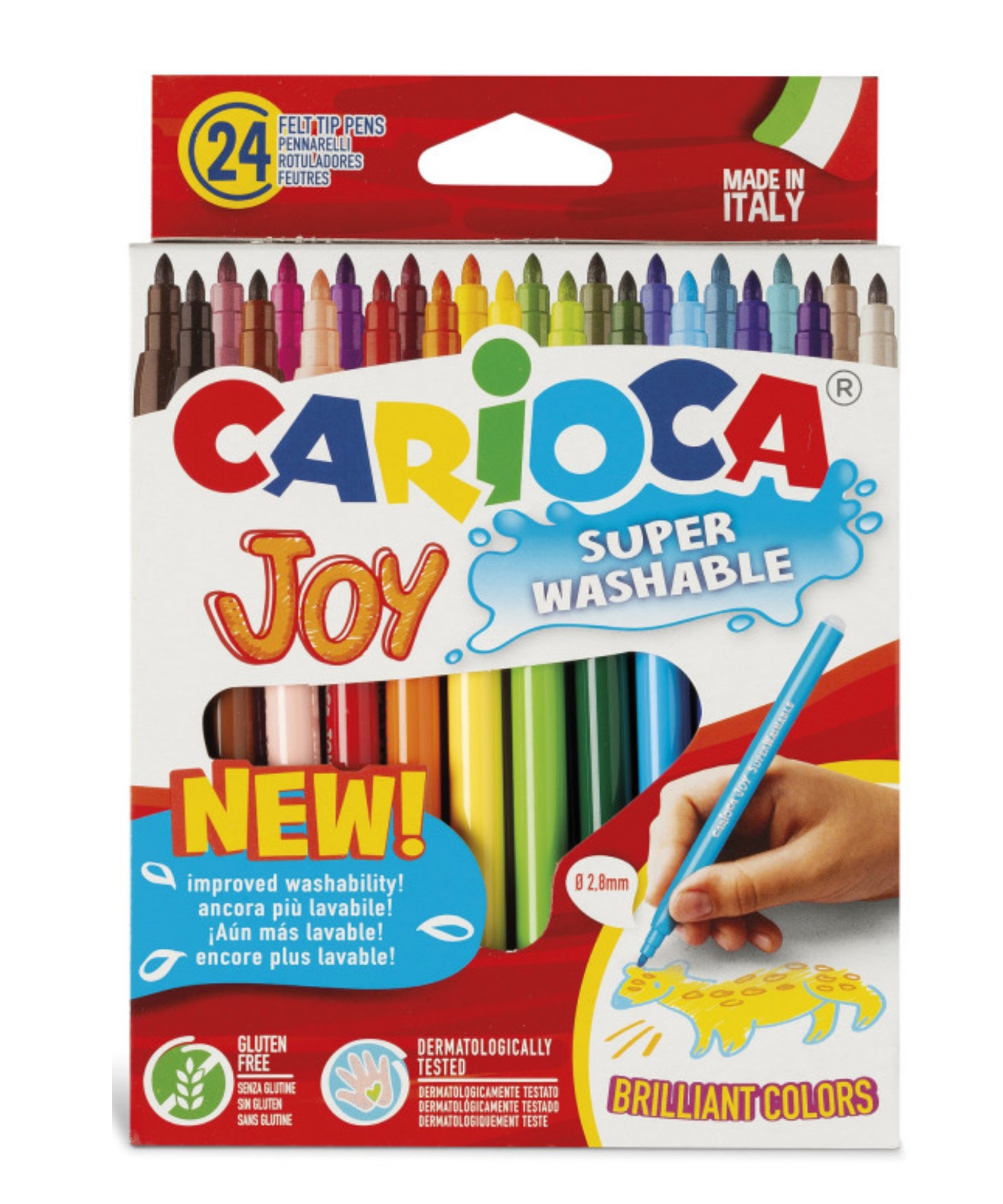 Фломастеры CARIOCA 24 шт. - фото 1