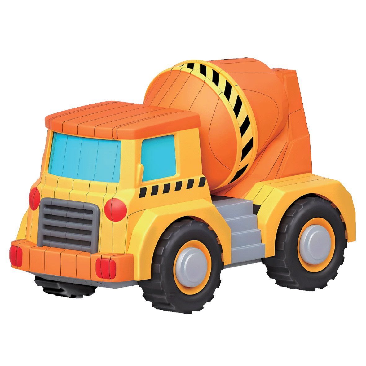 Конструктор СЛИПАРИКИ Бетономешалка 34 дет. - фото 3