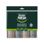 Салфетки антипыль Master fresh плюш микрофибра 30*30см 4шт