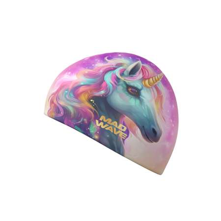 Шапочка в бассейн Mad Wave Unicorn HQ