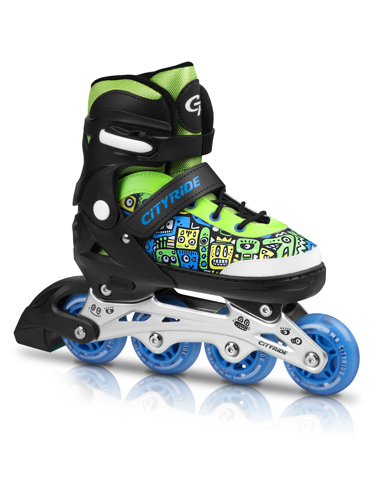 Роликовые коньки CITYRIDE M 34-37 - фото 32