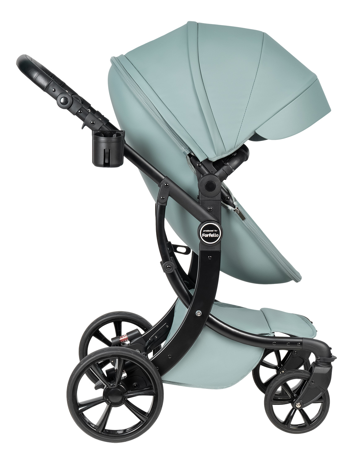 Коляска трансформер Aimile Spring бирюзовый - фото 12