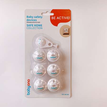Заглушка для розеток Babyono 6 шт. Арт.950