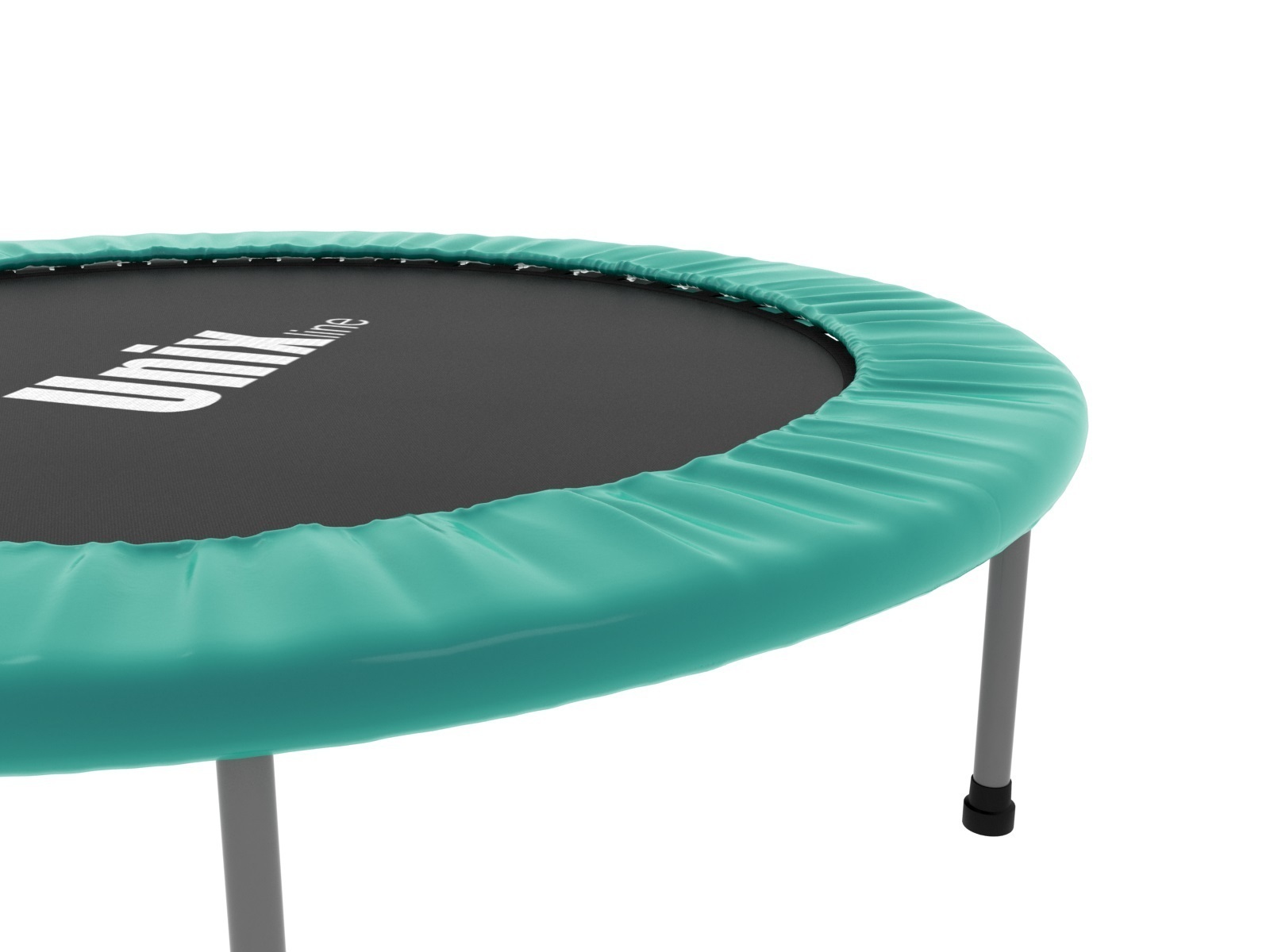 Батут fitness Compac UNIX line диаметр 140 см до 110 кг диаметр прыжковой зоны 117 см - фото 7