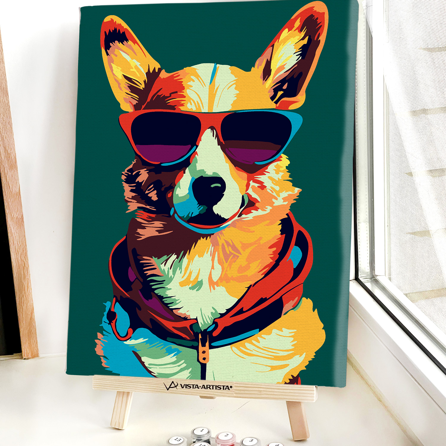 Картина по номерам Red Panda - фото 1