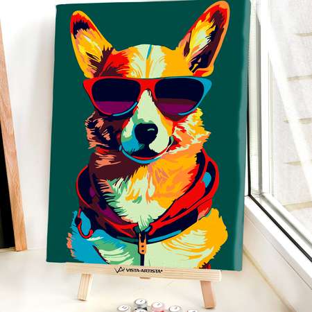 Картина по номерам Red Panda