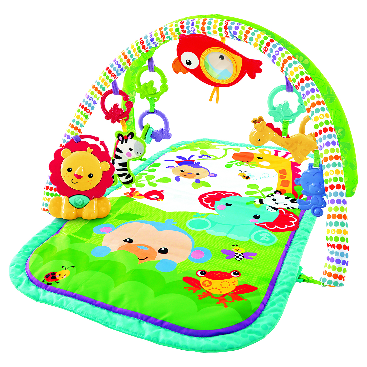 Коврик Fisher Price Друзья из тропического леса - фото 1