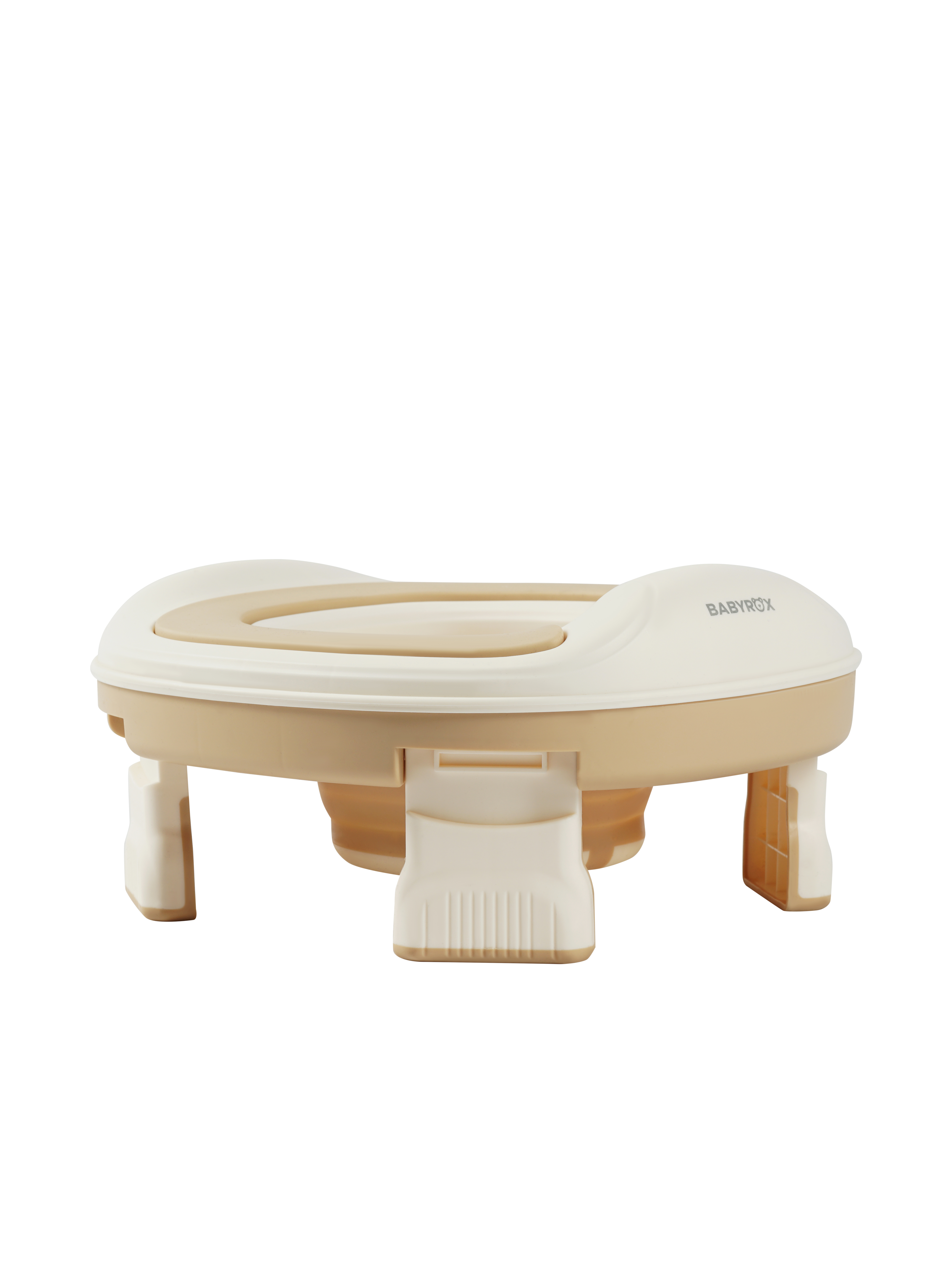 Горшок, накладка на унитаз, пакет BabyRox Smart Дорожный бежевый - фото 2