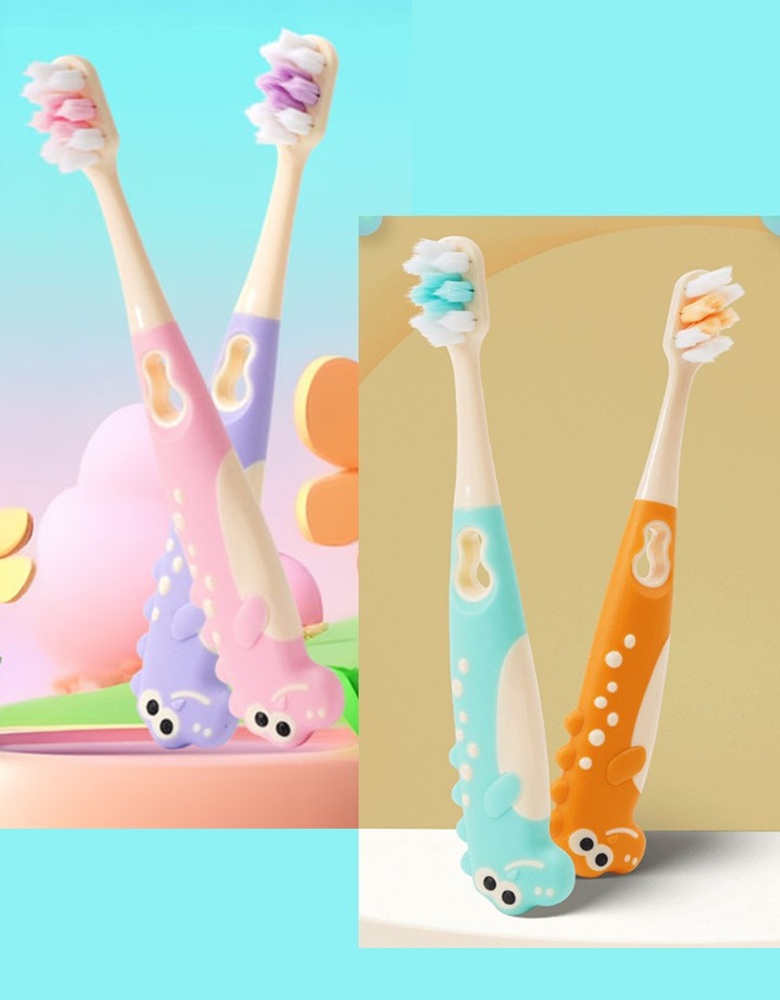 Зубная щетка классическая MIKOLIFE от 3 лет 8 шт. - фото 2