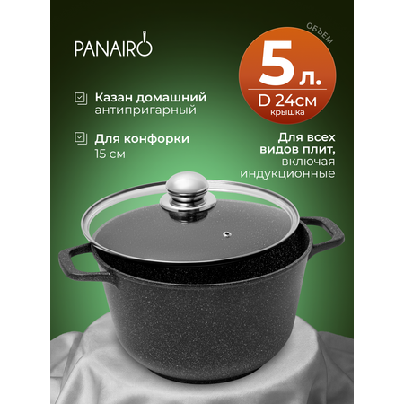 Казан Panairo Райтенс индукция 5 л